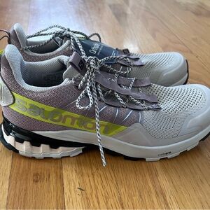 NEW Salomon XA Cover Trail Running Shoes Lavender Women Size 7